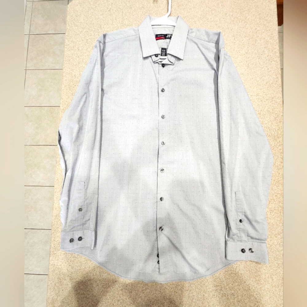 Men's Slim-fit J Ferrar Button-down Dress shirt